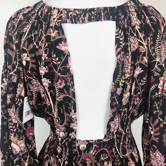 NWT Free People Black Combo romper. Size XS - Picture 7 of 10